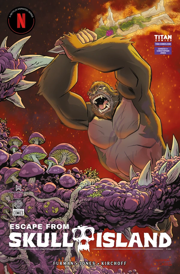 Escape from Skull Island: Chris Jones Variant #4 - Cover B